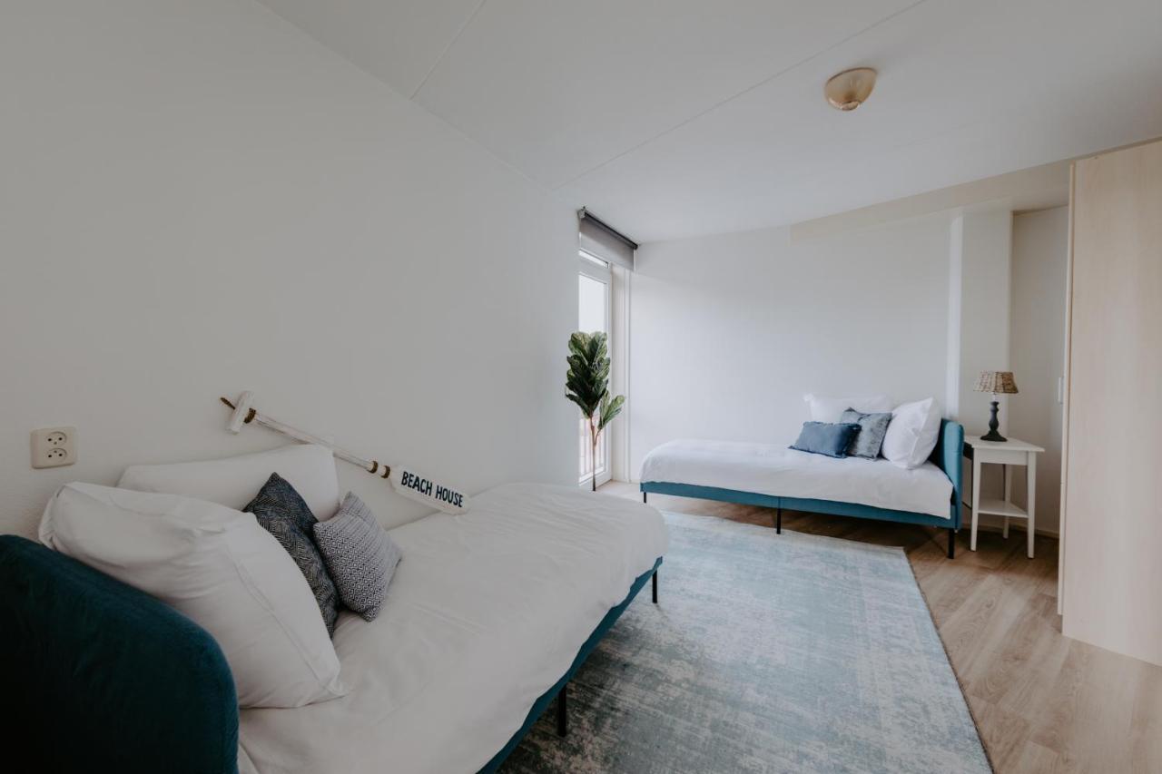 Stijlvol Appartement Op Strand Makkum Esterno foto