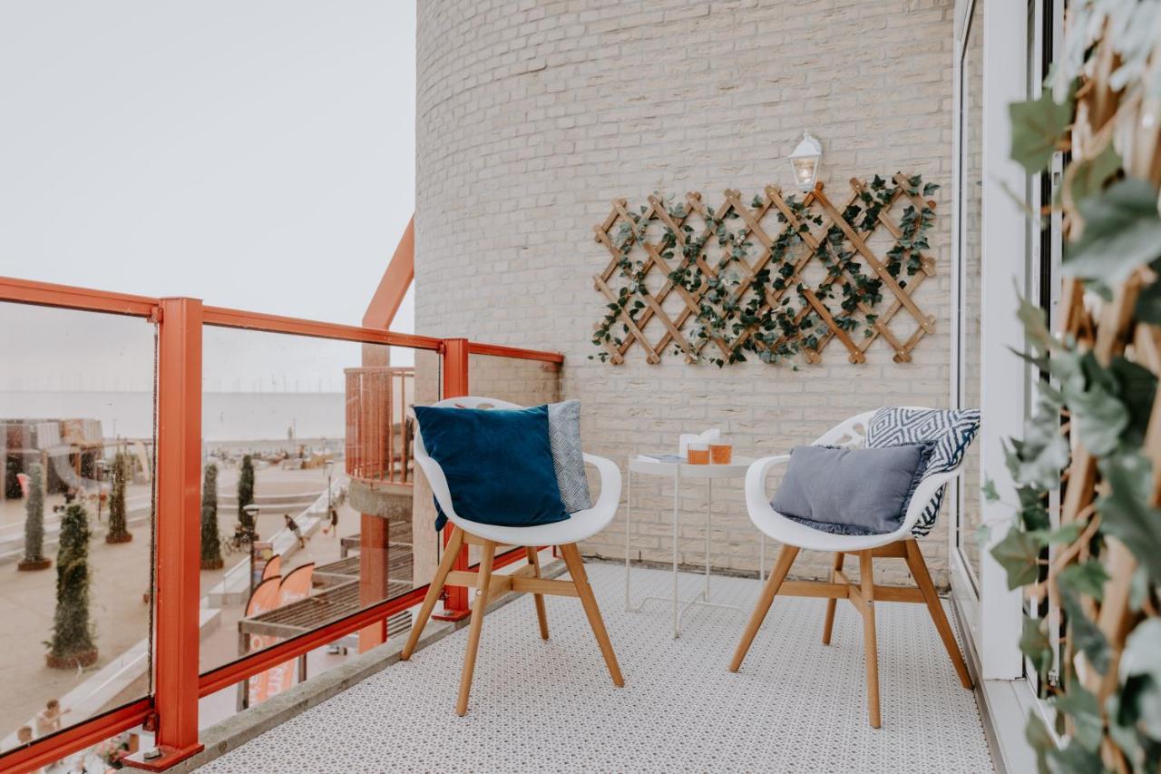 Stijlvol Appartement Op Strand Makkum Esterno foto