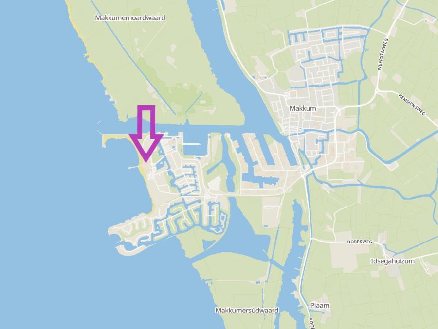 Stijlvol Appartement Op Strand Makkum Esterno foto