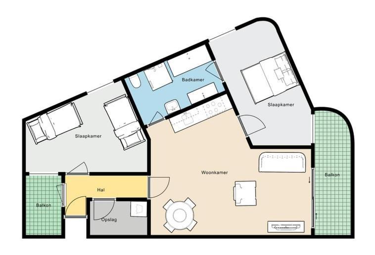 Stijlvol Appartement Op Strand Makkum Esterno foto