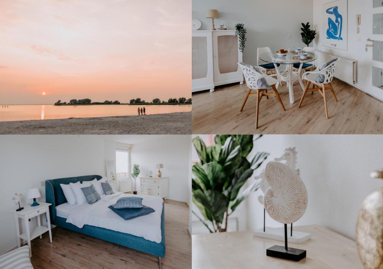 Stijlvol Appartement Op Strand Makkum Esterno foto